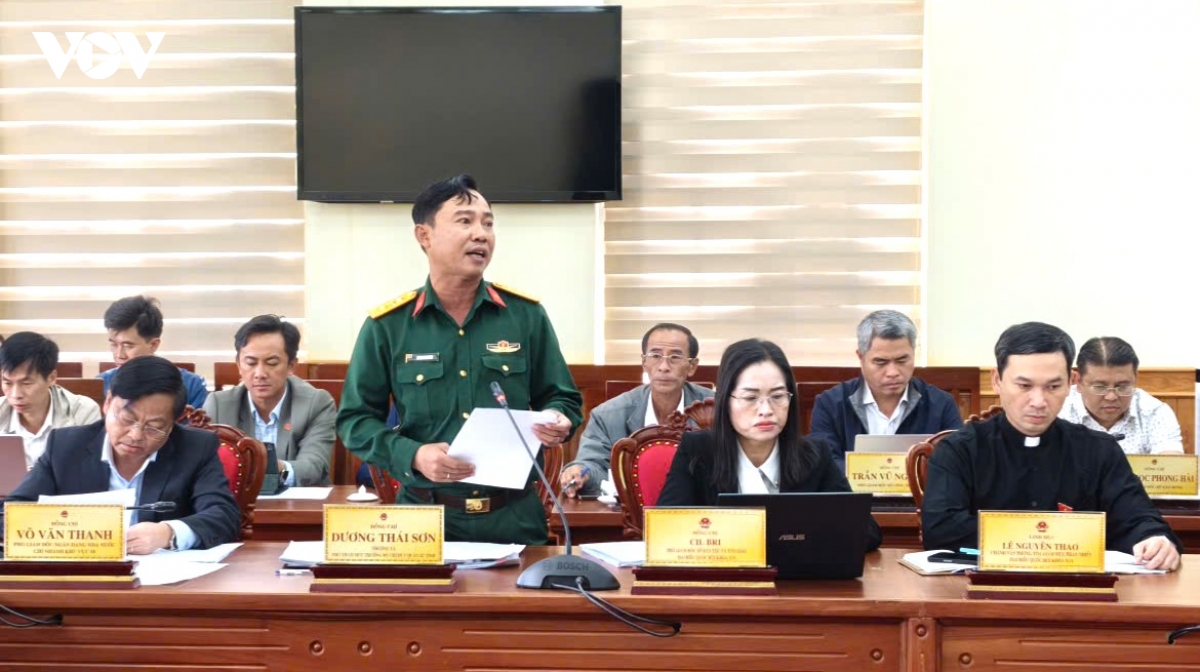 lam Dong ghi nhan y kien truoc ky hop khong thuong le thu nhat, quoc hoi khoa xvi hinh anh 2