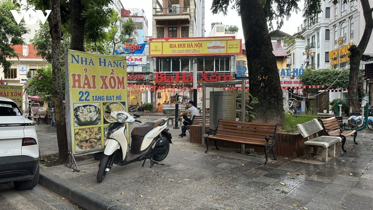tai dien chiem long duong lam bai do xe tai nhieu tuyen pho ha noi hinh anh 5