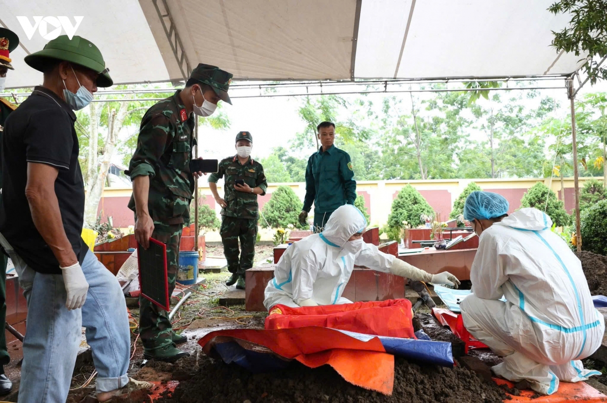 Thái Nguyên phấn đấu sớm hoàn thành việc lấy mẫu hài cốt liệt sĩ