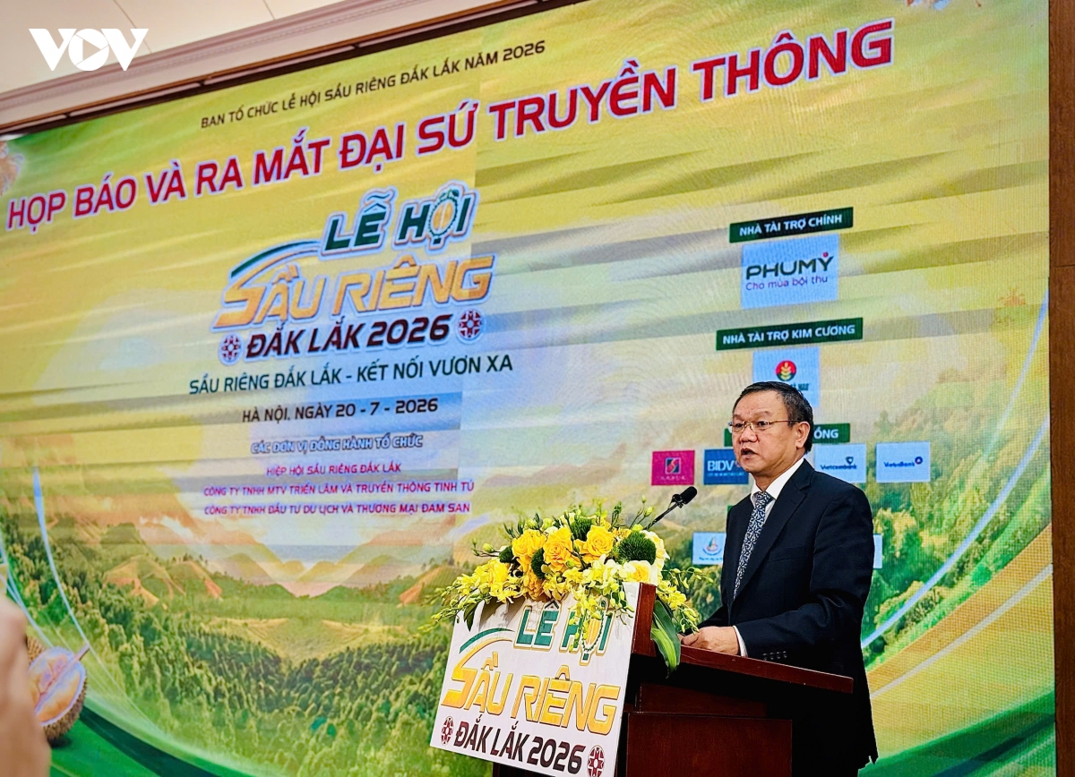 le hoi sau rieng Dak lak nam 2026 nang tam chuoi gia tri va thuc day du lich hinh anh 1