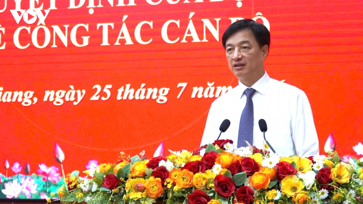 bo chinh tri chi dinh ong le quang tung giu chuc bi thu tinh uy an giang hinh anh 2