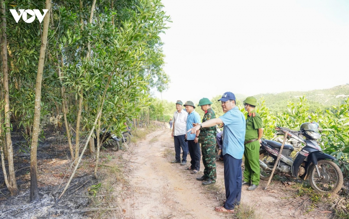 khong che hoan toan 5 diem chay rung o khu vuc doi nui hiem tro tai hue hinh anh 3