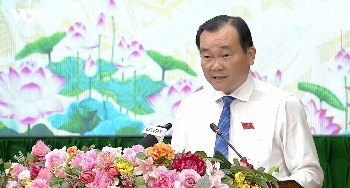 khai mac ky hop thu hai hDnd tinh vinh long khoa xi hinh anh 1