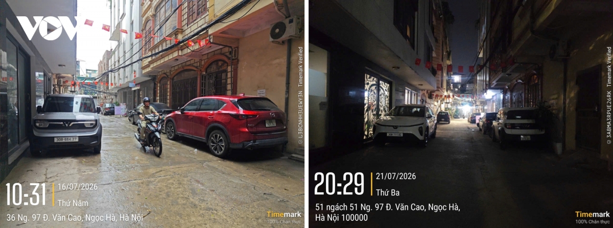 ha noi O to ne duong lon, chiem ngo nho lam bai do gay un tac giao thong hinh anh 12