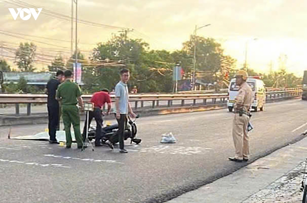 Dieu tra vu tai nan giua o to va xe may khien mot nguoi tu vong o Dong thap hinh anh 1