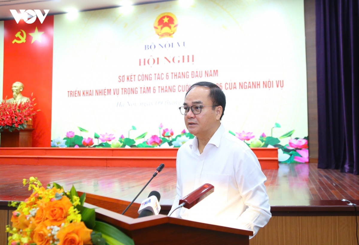 Bộ Nội vụ: Tiếp tục sắp xếp xã, phường chưa đạt chuẩn và nghiên cứu đô thị hạt nhân cấp xã