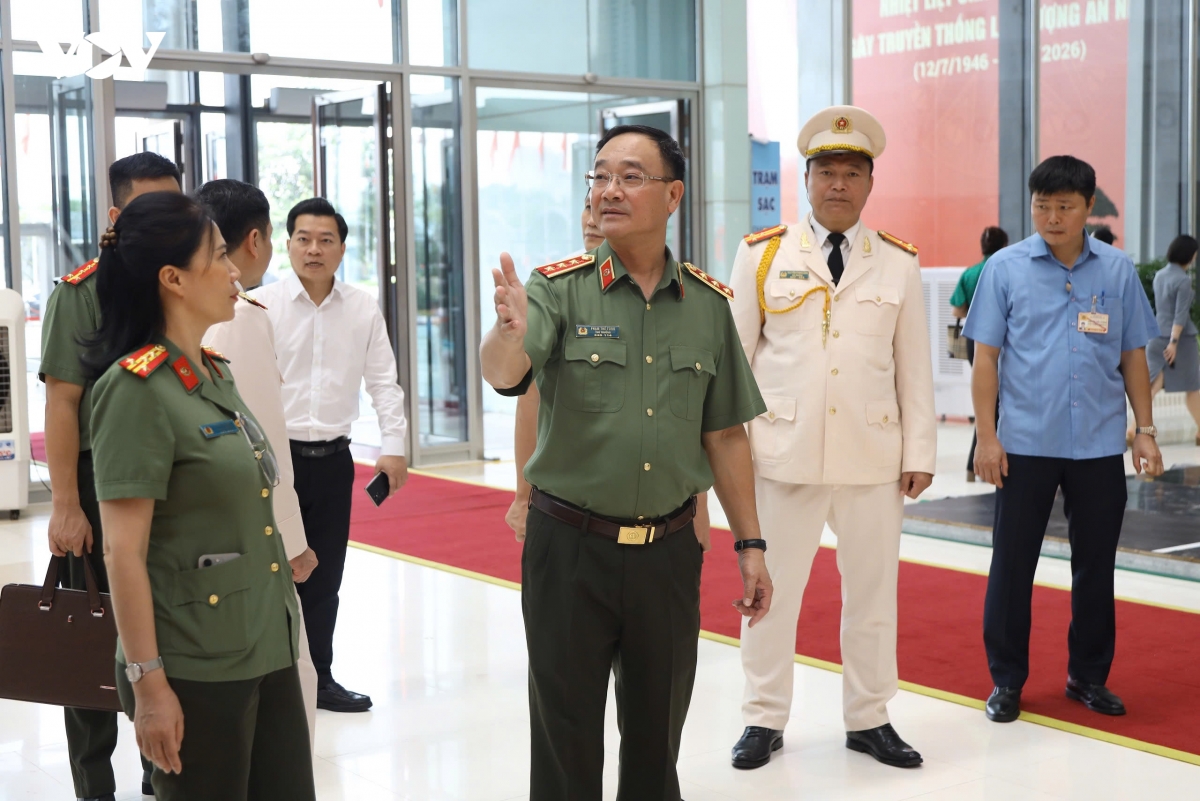 Tổng duyệt Lễ kỷ niệm 80 năm Ngày truyền thống lực lượng An ninh nhân dân
