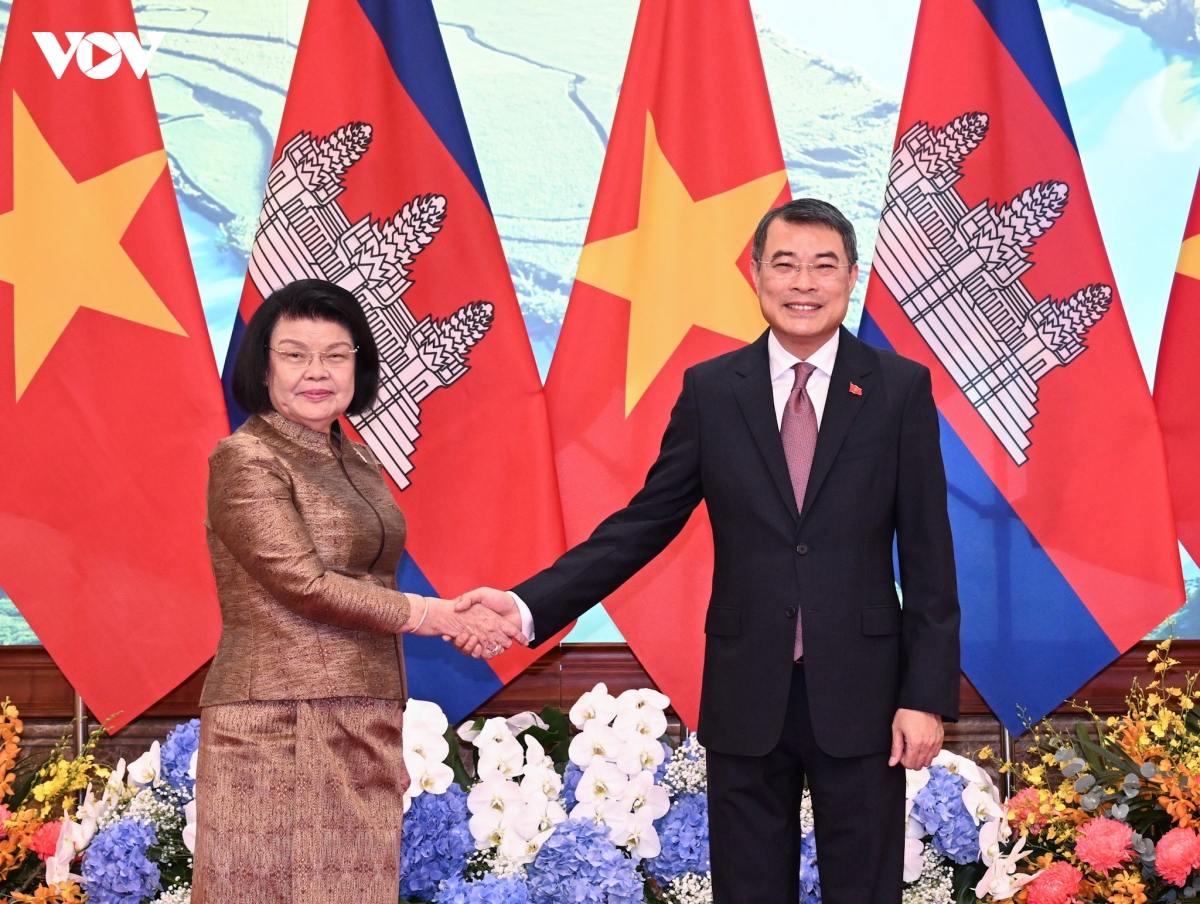 thu tuong le minh hung hoi kien chu tich quoc hoi vuong quoc campuchia hinh anh 2