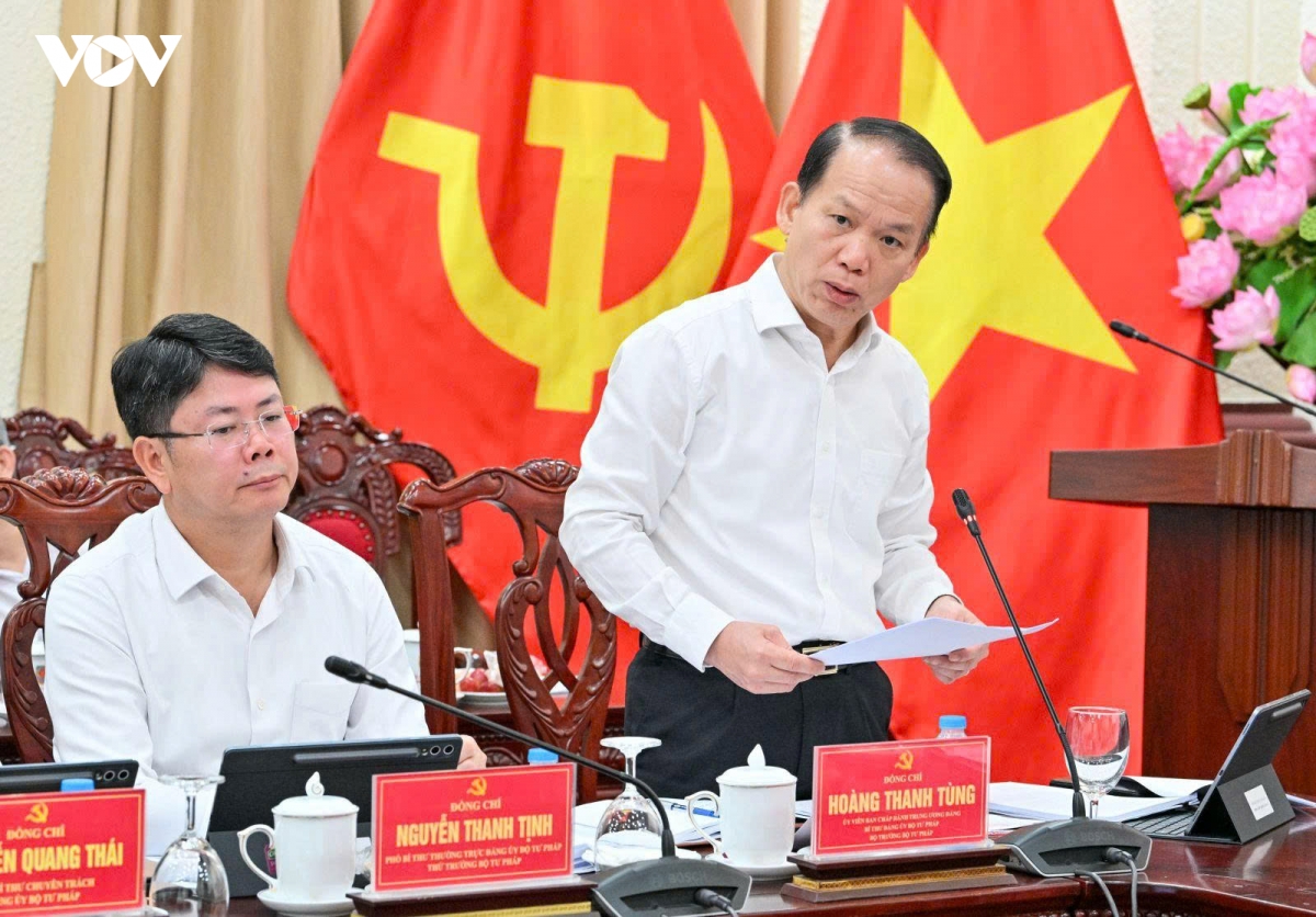bo tu phap tap trung nguon luc tong ra soat van ban quy pham phap luat hinh anh 3