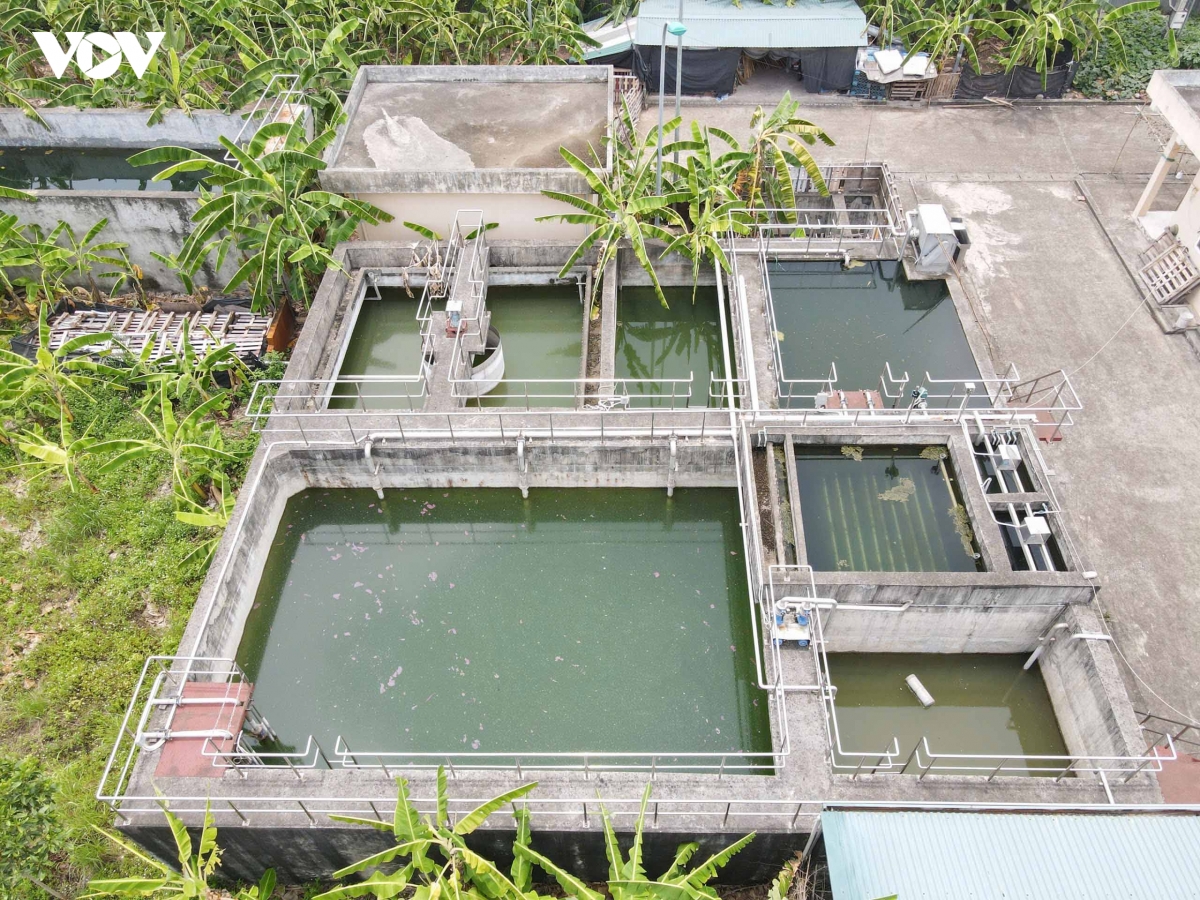 Trạm xử lý nước thải tiền tỷ ở cụm công nghiệp Đại Lâm (Bắc Ninh) "đắp chiếu"