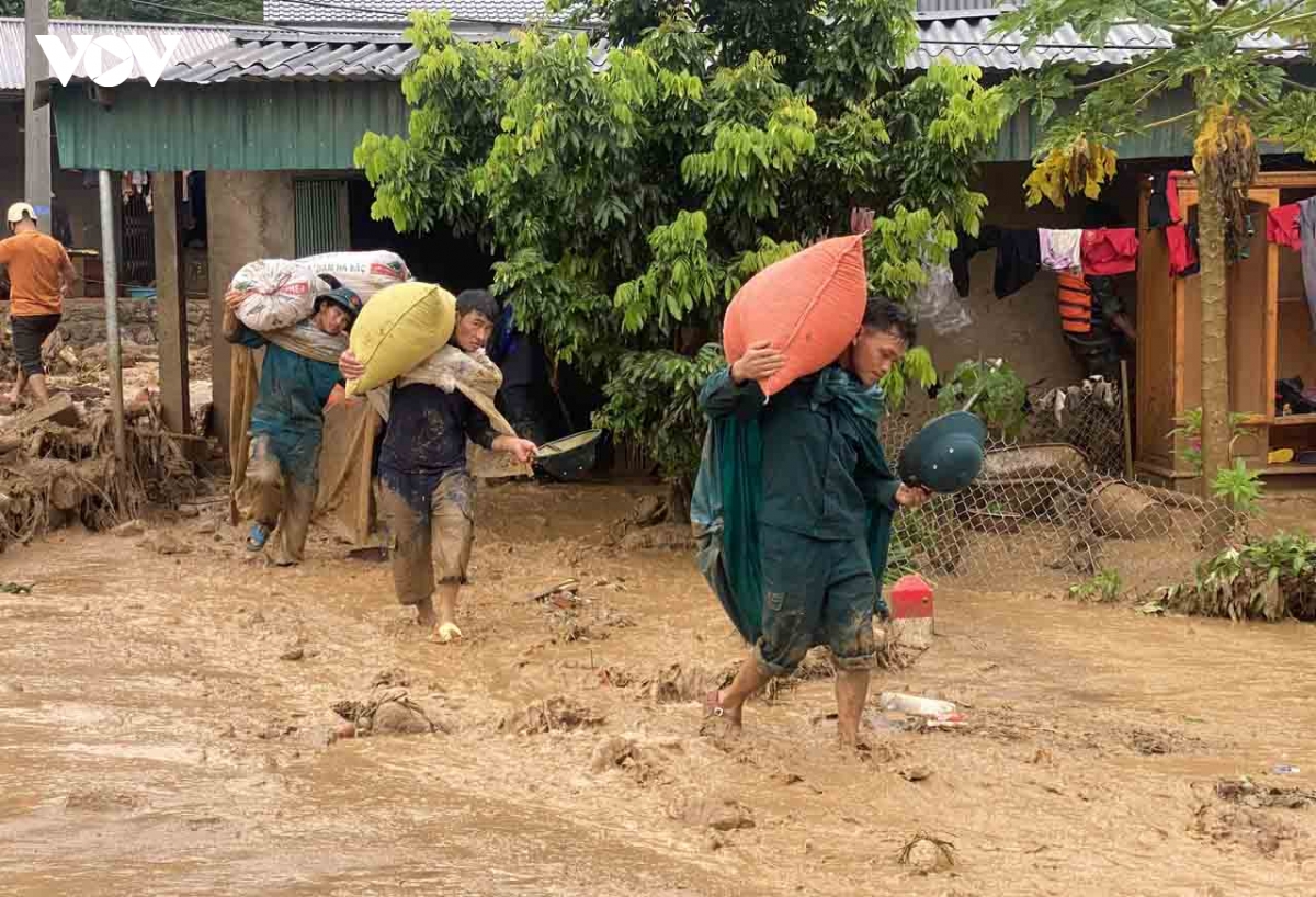 Lai Châu xây dựng khẩn cấp khu tái định cư cho người dân vùng lũ Mường Than