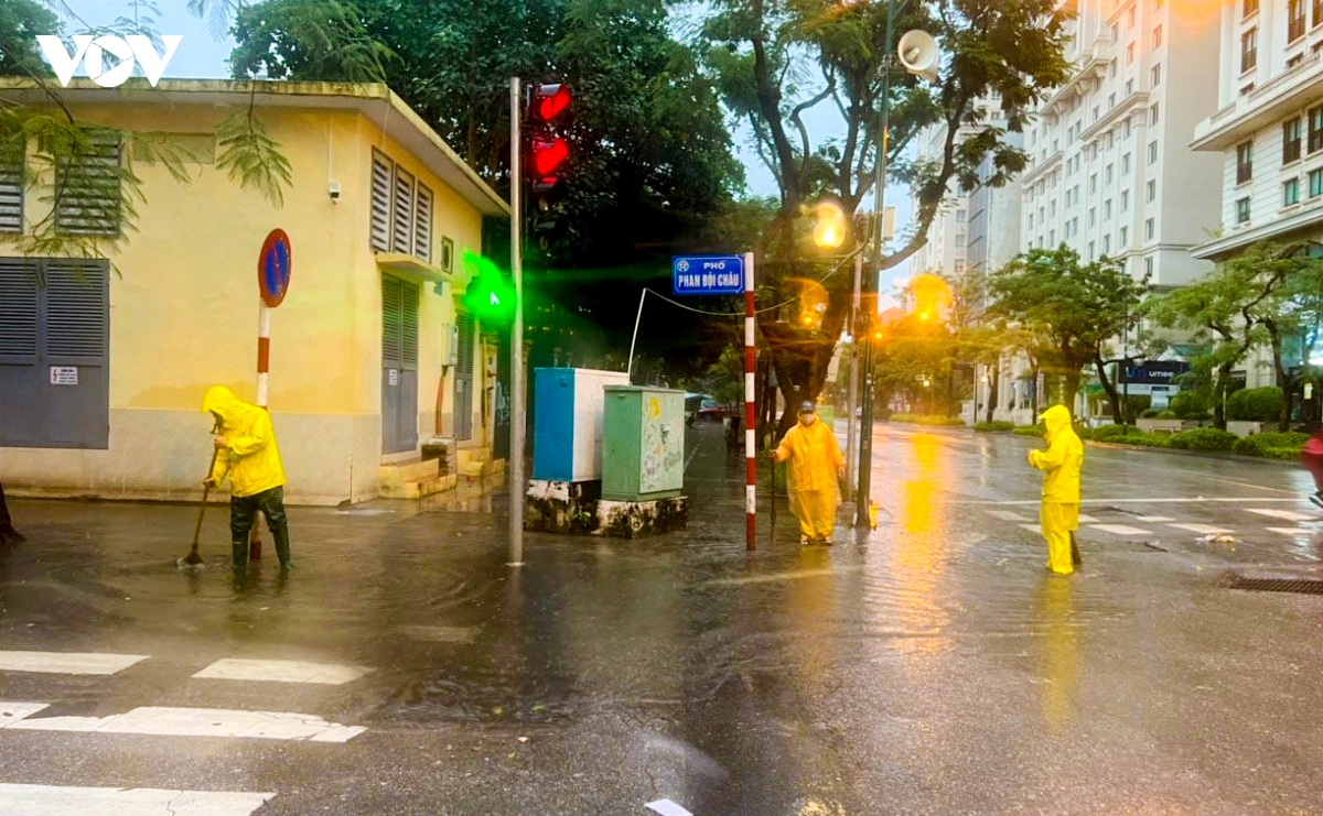cac du an chong ngap khan cap o ha noi buoc dau phat huy hieu qua hinh anh 1