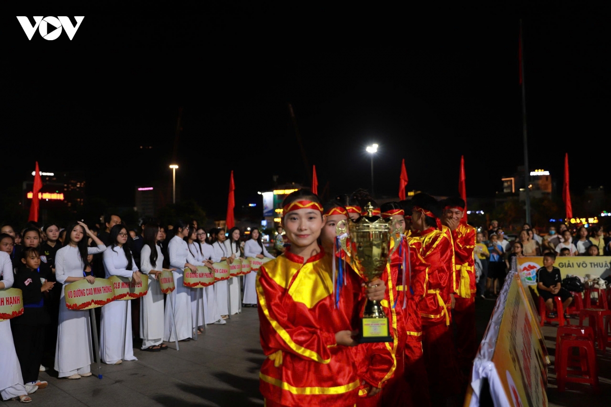 gia lai hon 700 vDv tranh tai giai vo thuat co truyen cup hoang de quang trung hinh anh 1