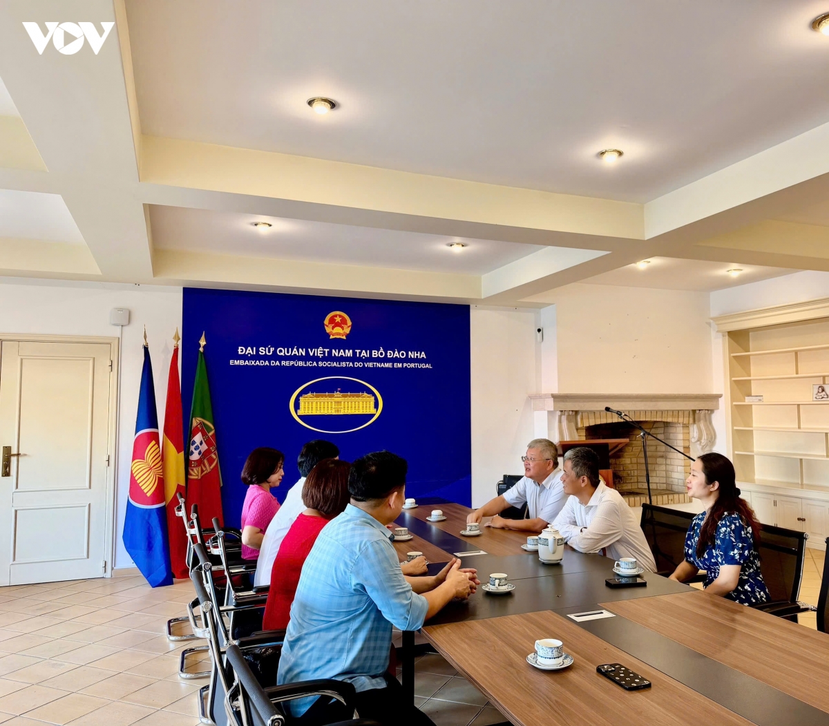 vov lam viec voi Dai rtp cua bo Dao nha, trao doi kinh nghiem phat trien phat thanh, chuyen doi so hinh anh 7