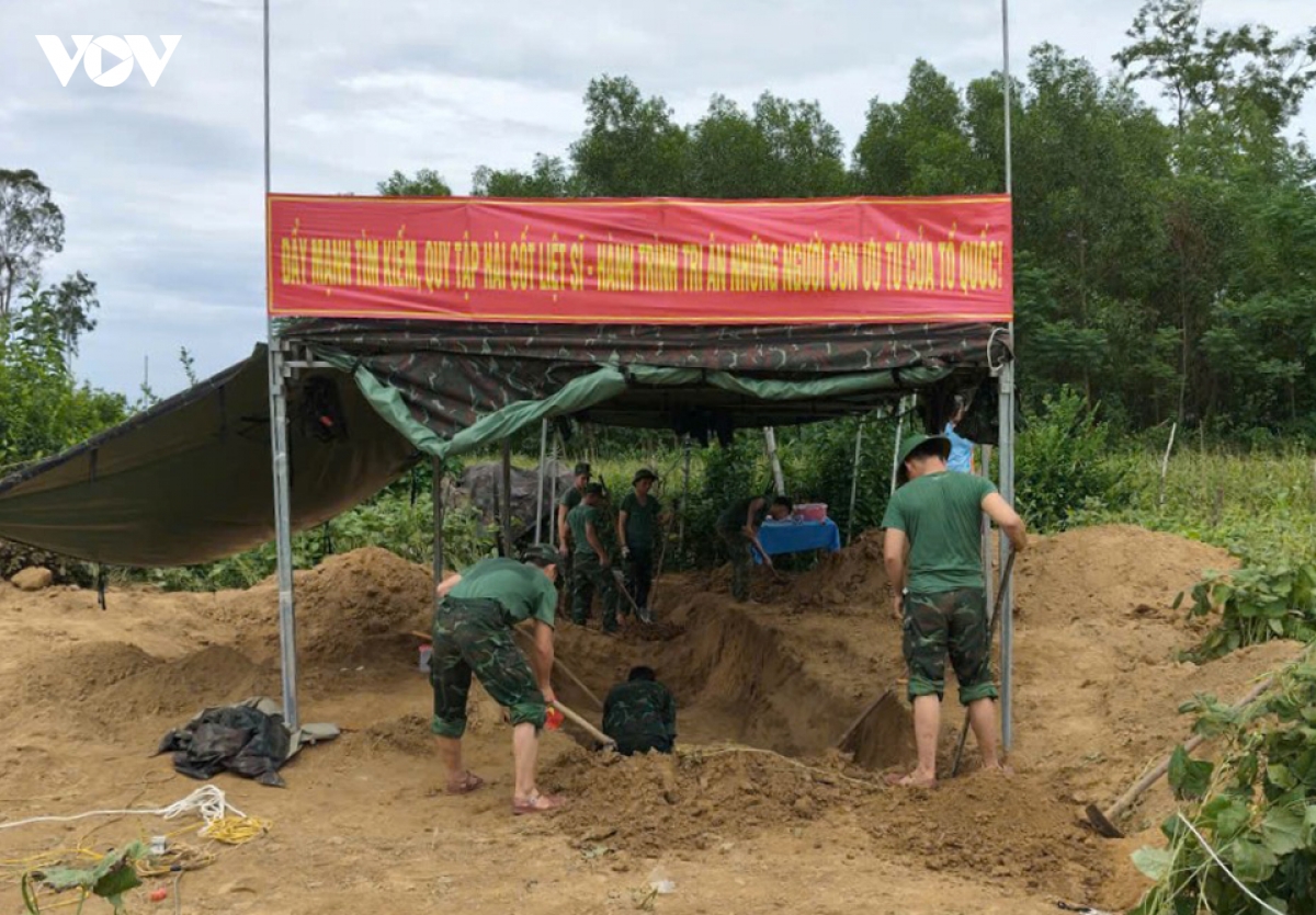 Đà Nẵng: Quy tập 3 hài cốt liệt sĩ nghi thuộc lực lượng đặc công