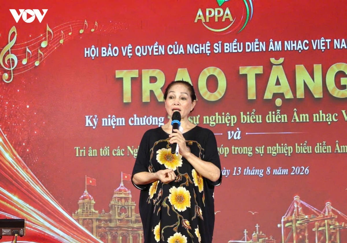 8 nghe si hai phong nhan ky niem chuong vi su nghiep bieu dien Am nhac viet nam hinh anh 2