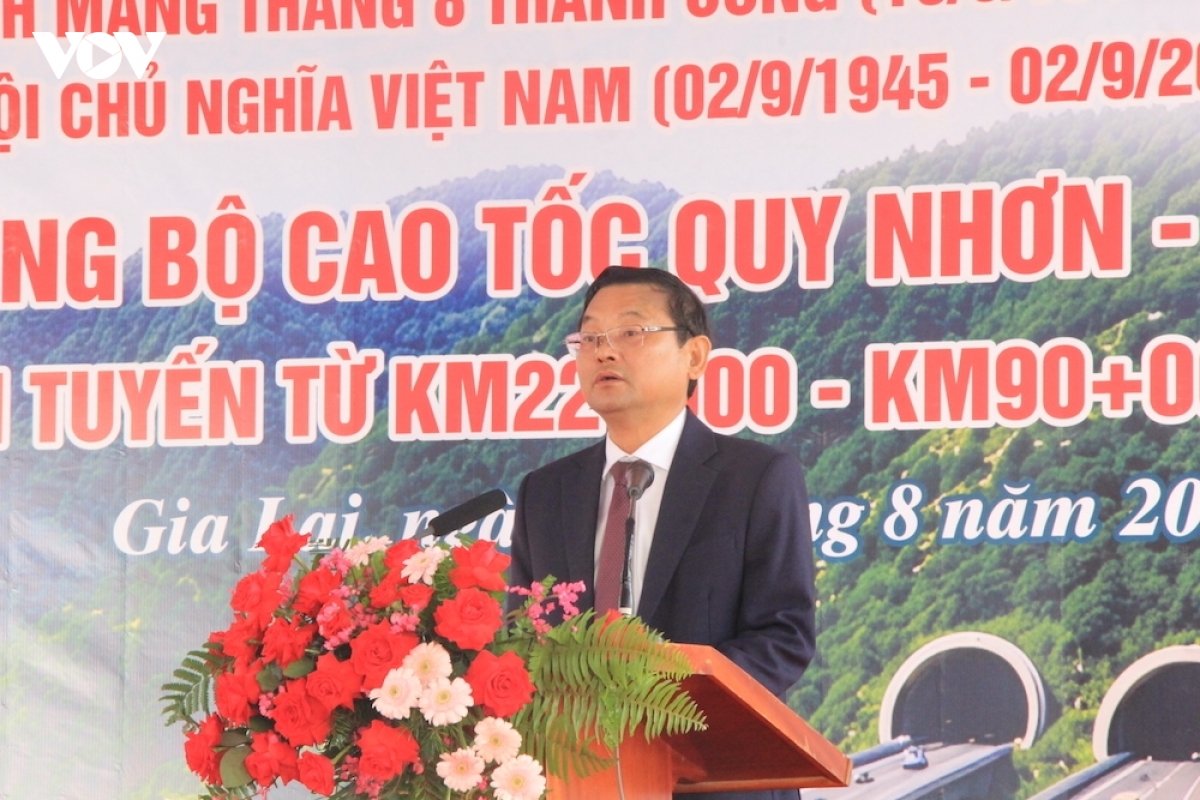 gia lai khoi cong du an thanh phan 2 cao toc quy nhon pleiku hinh anh 1