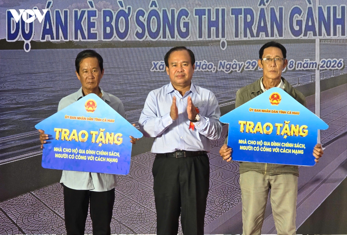 khoi cong du an ke 480 ty dong bao ve bo song ganh hao o ca mau hinh anh 3