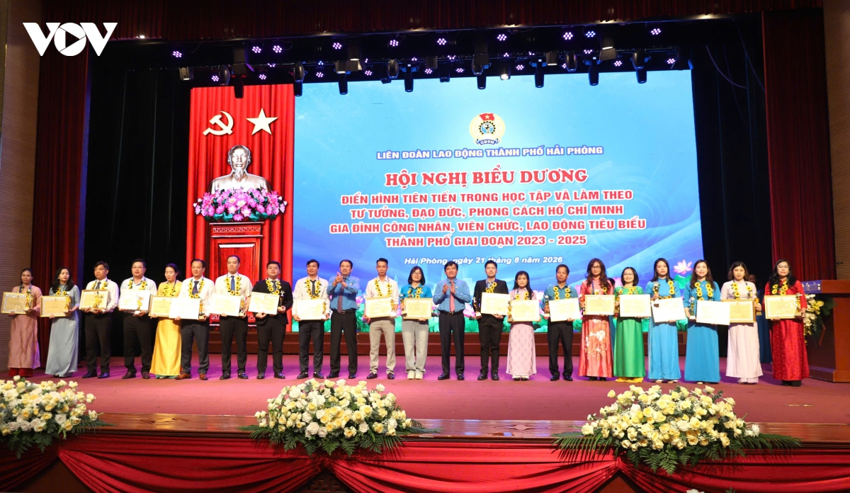 Hải Phòng biểu dương các tập thể, cá nhân học tập và làm theo Bác Hồ