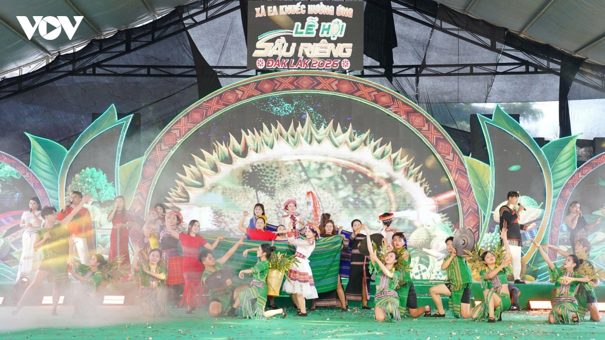 soi noi cac hoat dong huong ung le hoi sau rieng tai Dak lak hinh anh 1