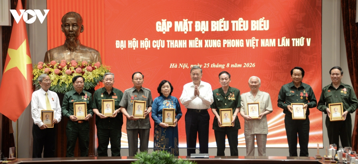 tong bi thu, chu tich nuoc to lam gap mat dai bieu tieu bieu cuu tnxp hinh anh 3