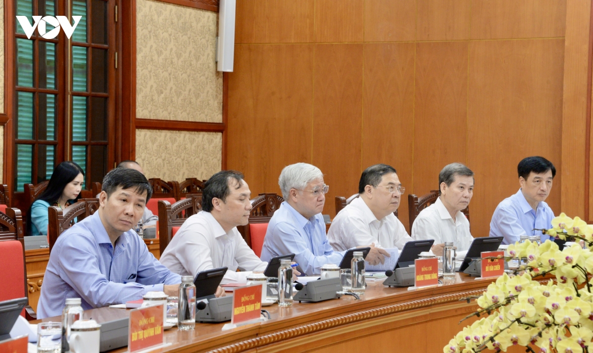 tong bi thu, chu tich nuoc lam viec ve De an tang cuong xay dung, chinh don Dang hinh anh 3