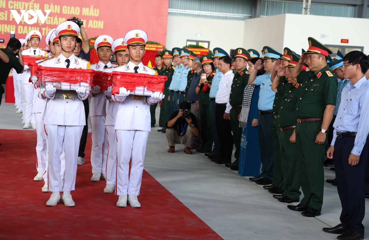 may bay quan su dua hon 7.000 mau hai cot liet si tu tp.hcm ra ha noi giam dinh hinh anh 6