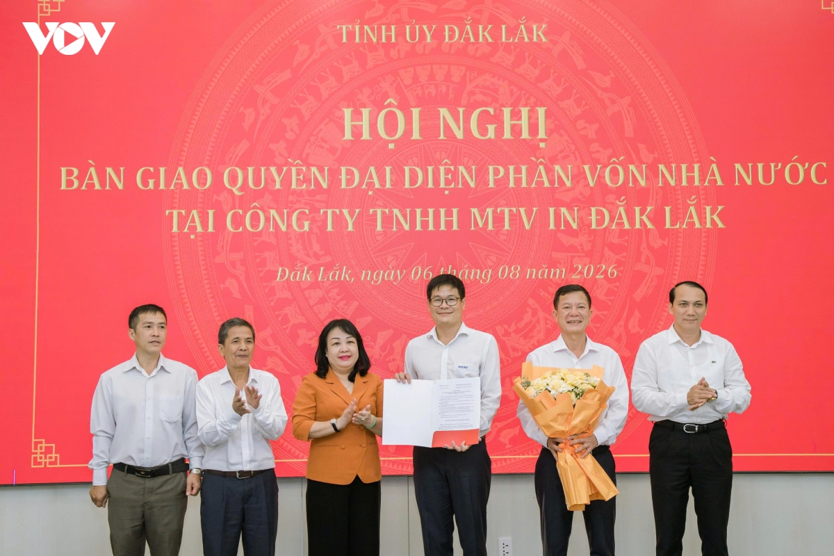 Đắk Lắk thực hiện chuyển giao vốn nhà nước tại doanh nghiệp
