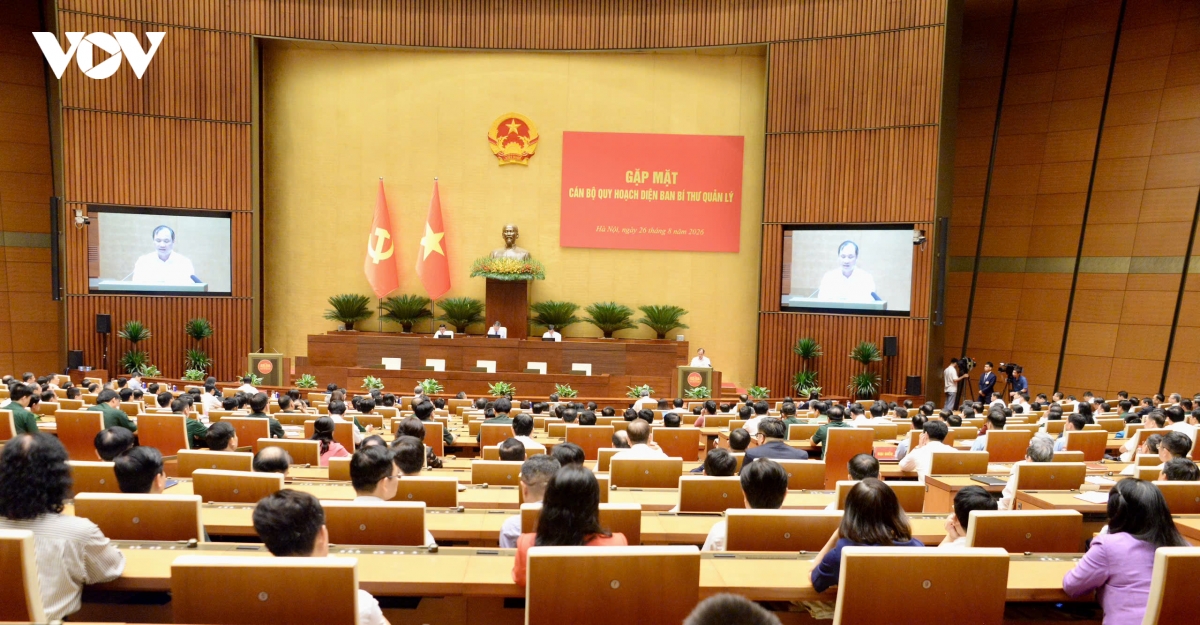 tong bi thu, chu tich nuoc to lam gap mat can bo quy hoach dien ban bi thu quan ly hinh anh 6
