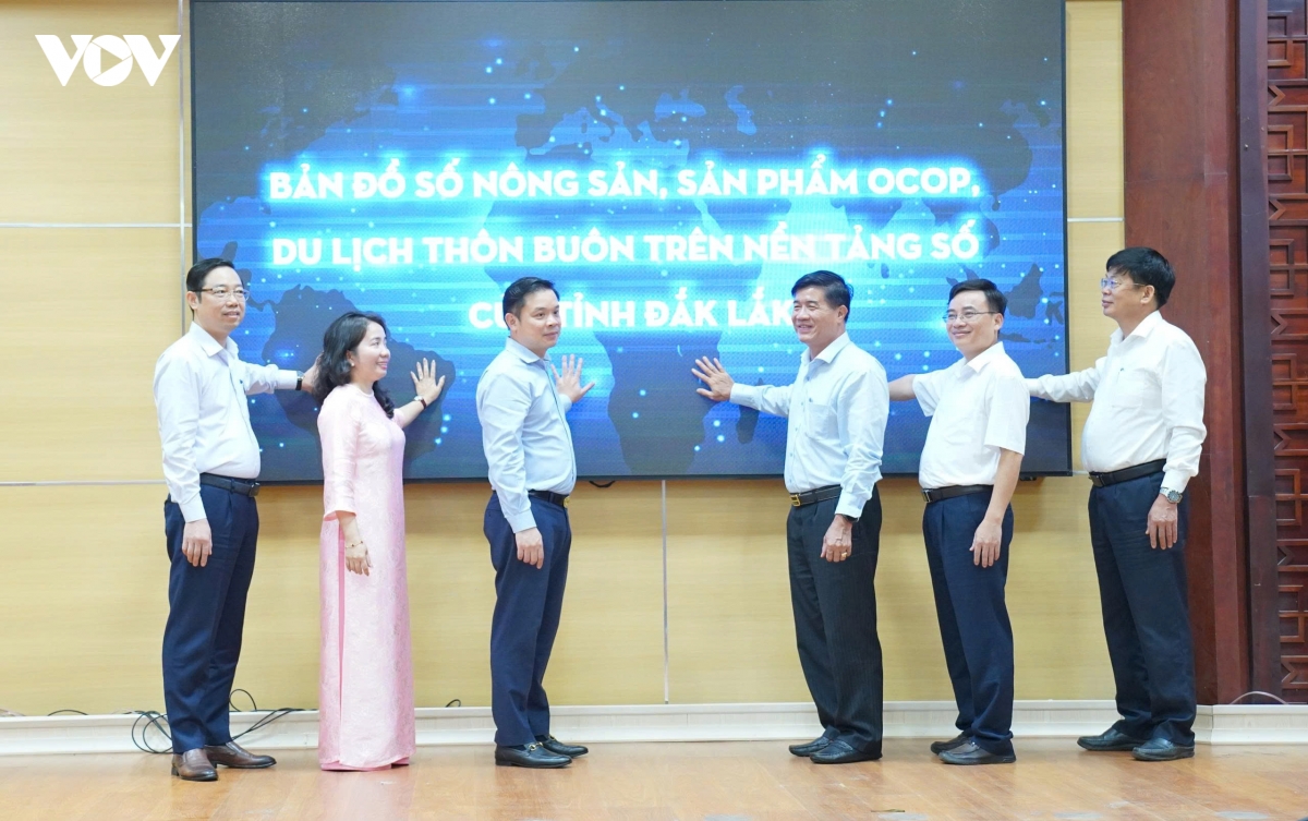 Dak lak ra mat ban do so nong san, phat dong chien dich so hoa du lieu hinh anh 1