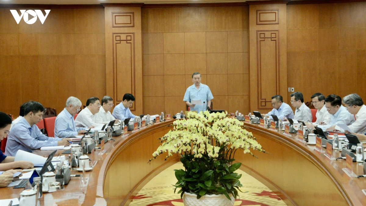 Tổng Bí thư, Chủ tịch nước làm việc về Đề án tăng cường xây dựng, chỉnh đốn Đảng