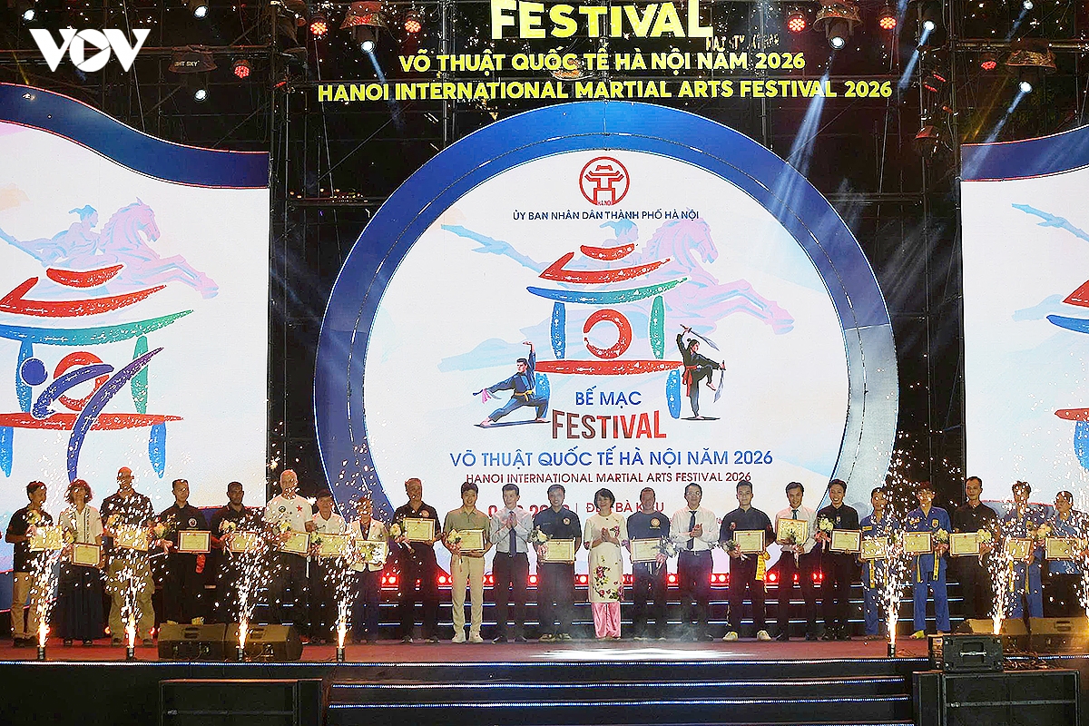 be mac festival vo thuat quoc te ha noi 2026 hao khi thang long, tinh hoa vo viet hinh anh 4