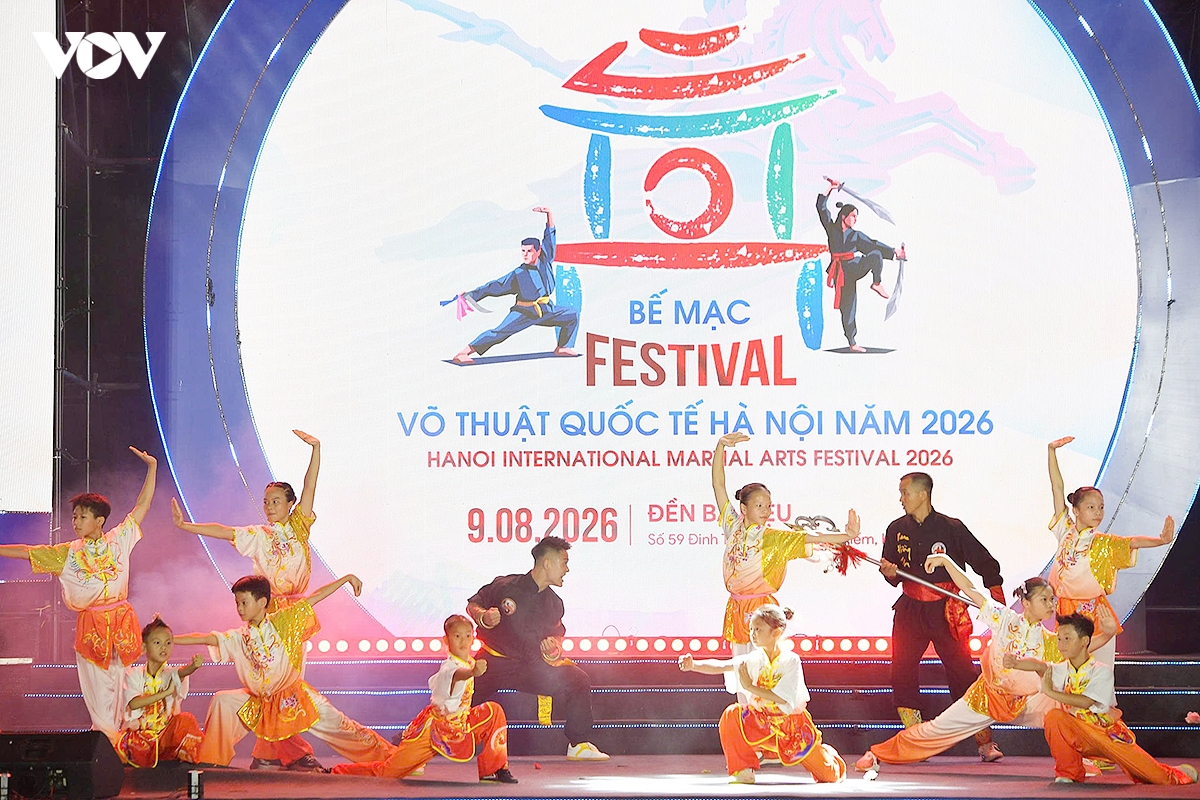 be mac festival vo thuat quoc te ha noi 2026 hao khi thang long, tinh hoa vo viet hinh anh 5