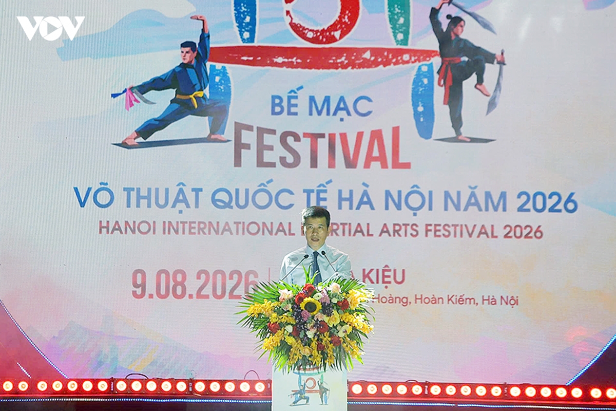 be mac festival vo thuat quoc te ha noi 2026 hao khi thang long, tinh hoa vo viet hinh anh 3