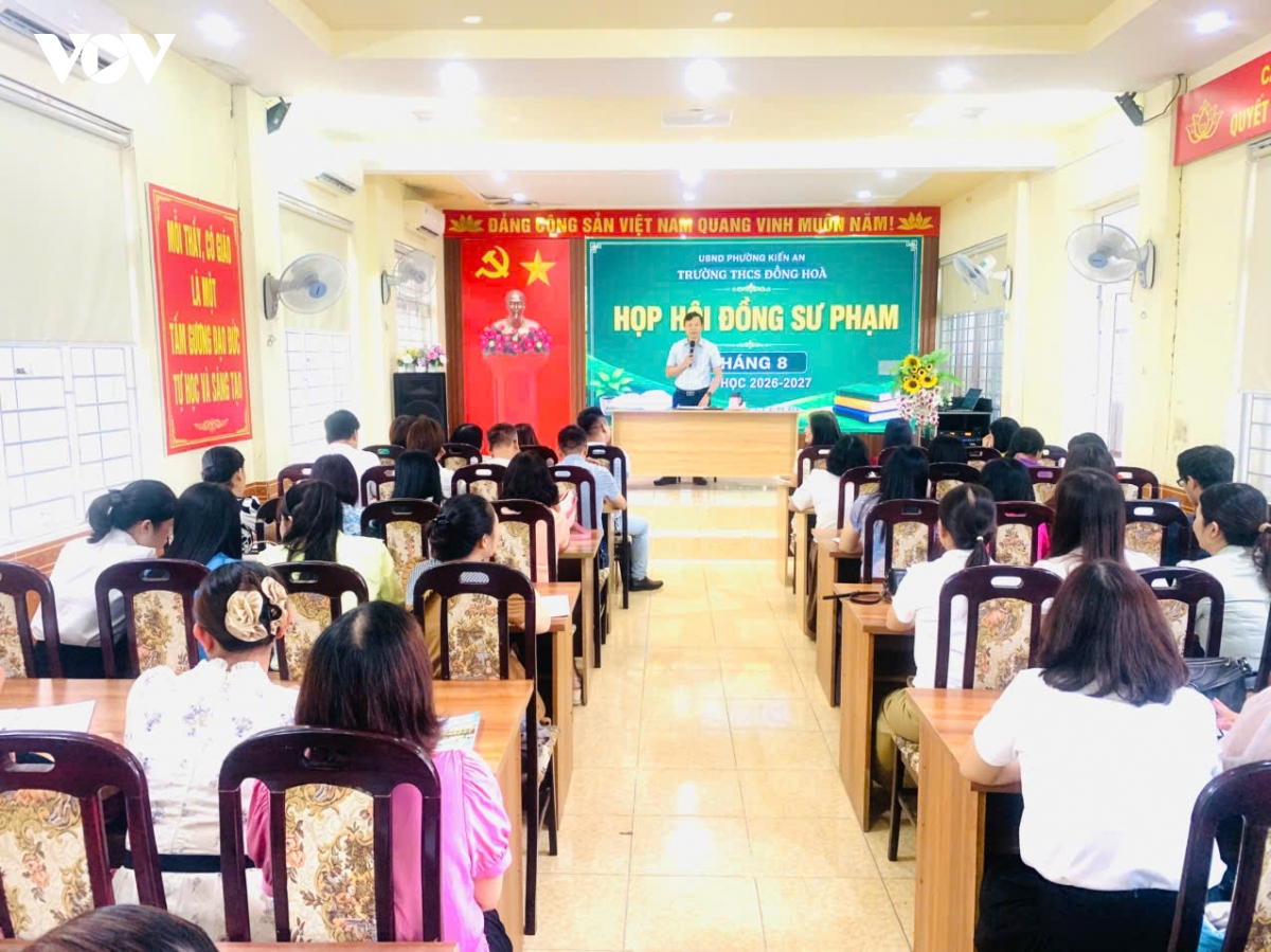 giam gan 40 dau moi truong lop, hai phong giu on dinh viec day va hoc hinh anh 1