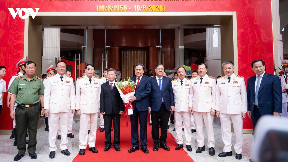 chu tich quoc hoi du ky niem 70 nam ngay truyen thong luc luong canh sat kinh te hinh anh 1
