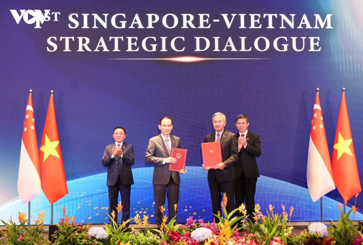 thuong truc ban bi thu dong chu tri Doi thoai chien luoc viet nam - singapore hinh anh 3