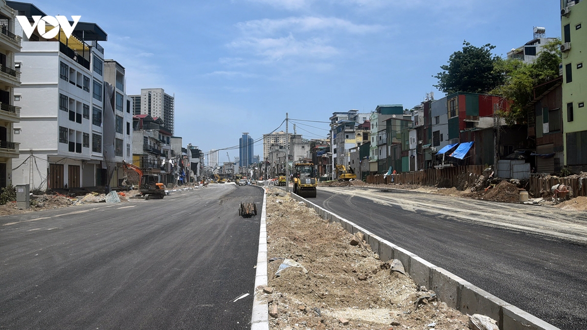 Vành đai 1 đoạn Hoàng Cầu - Voi Phục chạy đua hoàn thành trước ngày 20/8