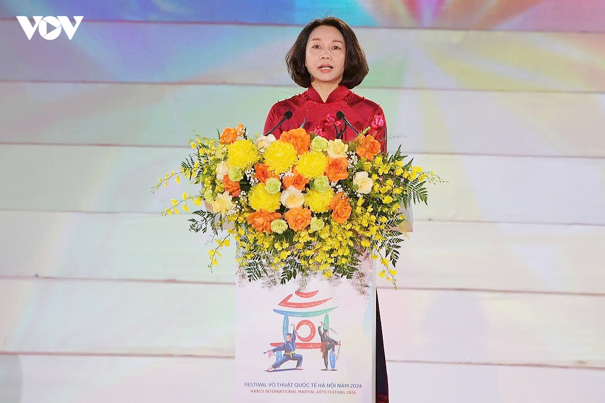 An tuong khai mac festival vo thuat quoc te ha noi nam 2026 hinh anh 2