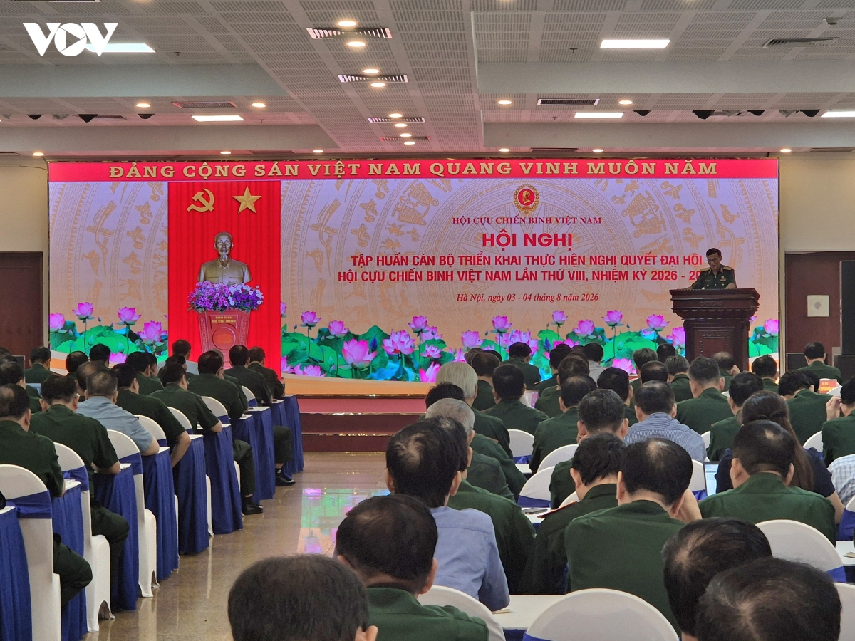 trang bi kien thuc ly luan, quoc phong, an ninh cho can bo hoi cuu chien binh hinh anh 1