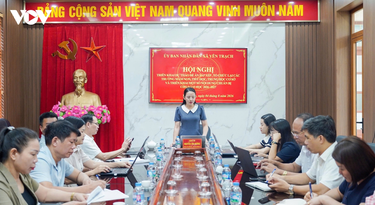 sap xep truong hoc tai thai nguyen tinh gon, hieu qua va phu hop thuc te dia ban hinh anh 1