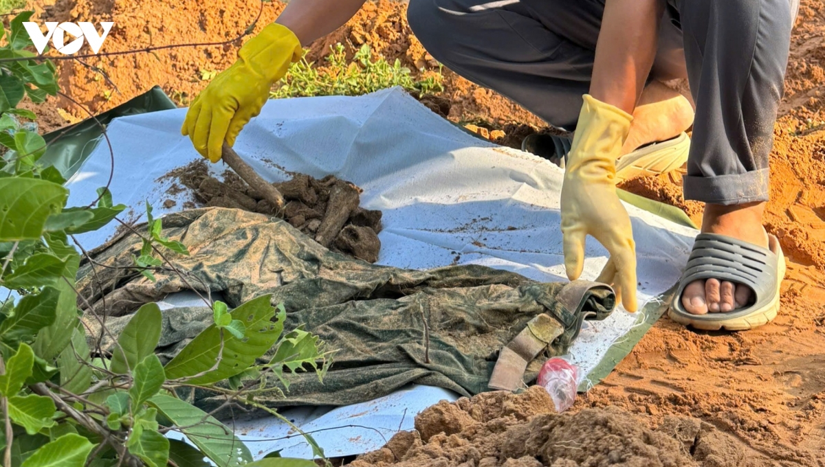Tây Ninh phát hiện thêm 2 hài cốt liệt sĩ tại An Tịnh