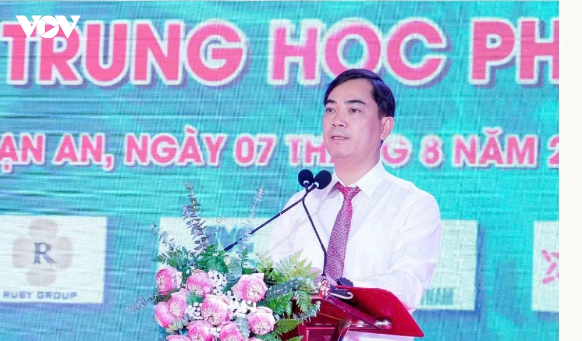 pho thu tuong du le khoi cong xay dung truong thpt nam Dan 1, tinh nghe an hinh anh 3