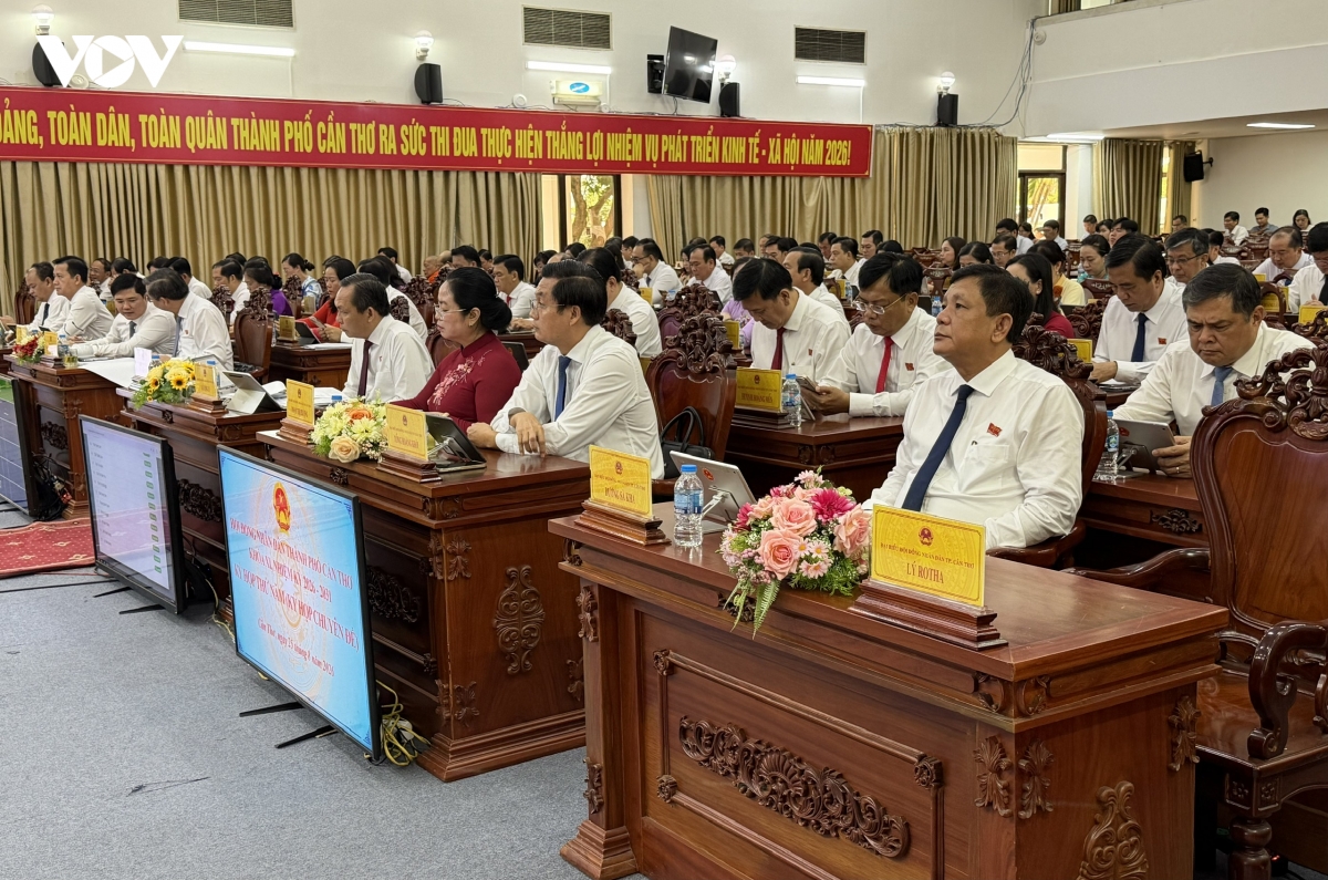 hDnd tp. can tho ky khai mac ky hop thu 5 quyet dinh nhieu noi dung quan trong hinh anh 3