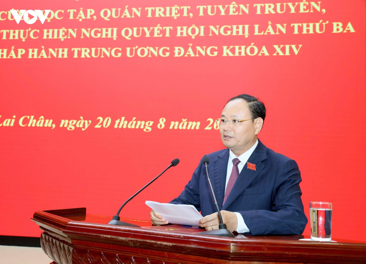 lai chau cu the hoa nghi quyet trung uong 3, de cao trach nhiem nguoi dung dau hinh anh 1