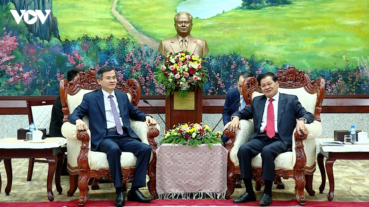 giam doc hoc vien chinh tri quoc gia ho chi minh tham va lam viec tai lao hinh anh 2