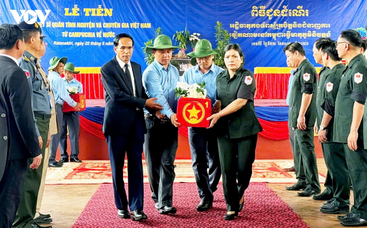 quang ngai chuan bi tim kiem, quy tap hai cot liet si tai lao va campuchia hinh anh 1