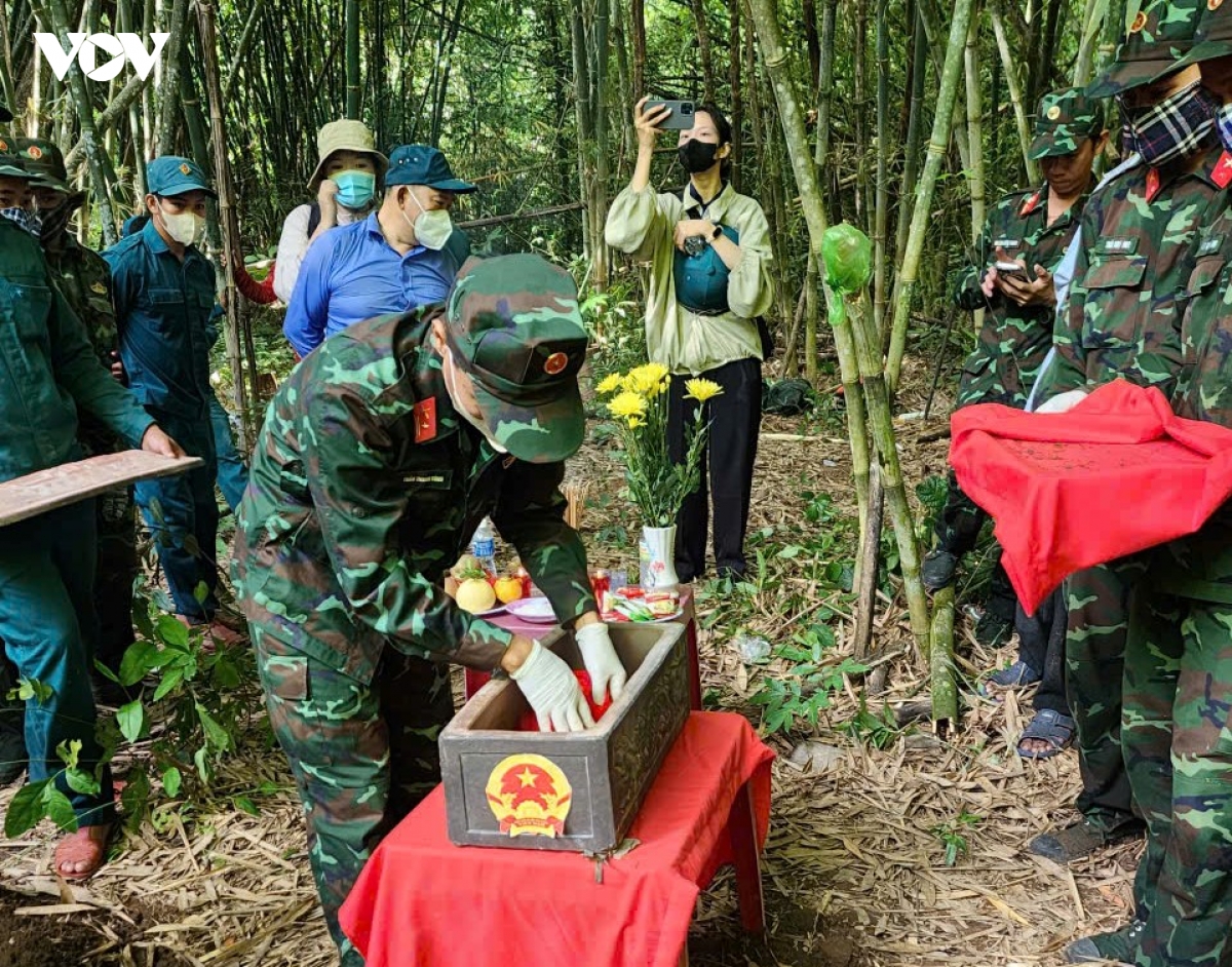 quy tap hai cot liet si ka tor tien sau gan 60 nam hy sinh o khanh hoa hinh anh 2
