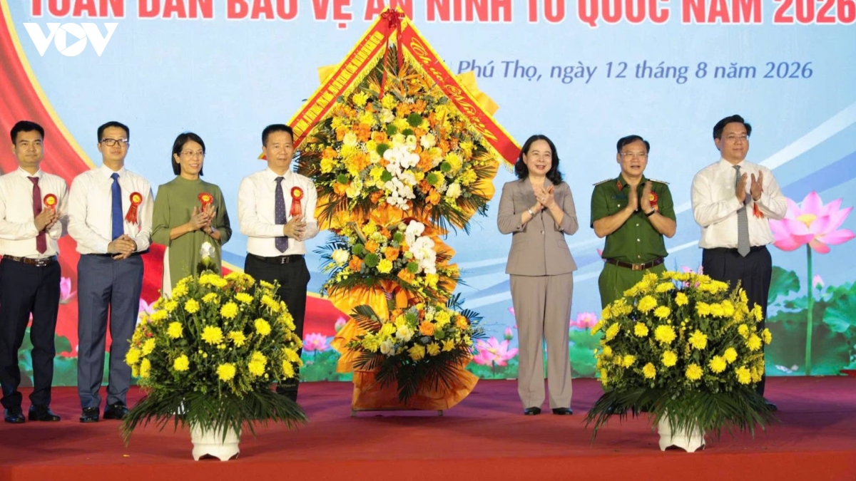 pho chu tich nuoc vo thi Anh xuan du ngay hoi toan dan bao ve an ninh to quoc hinh anh 2