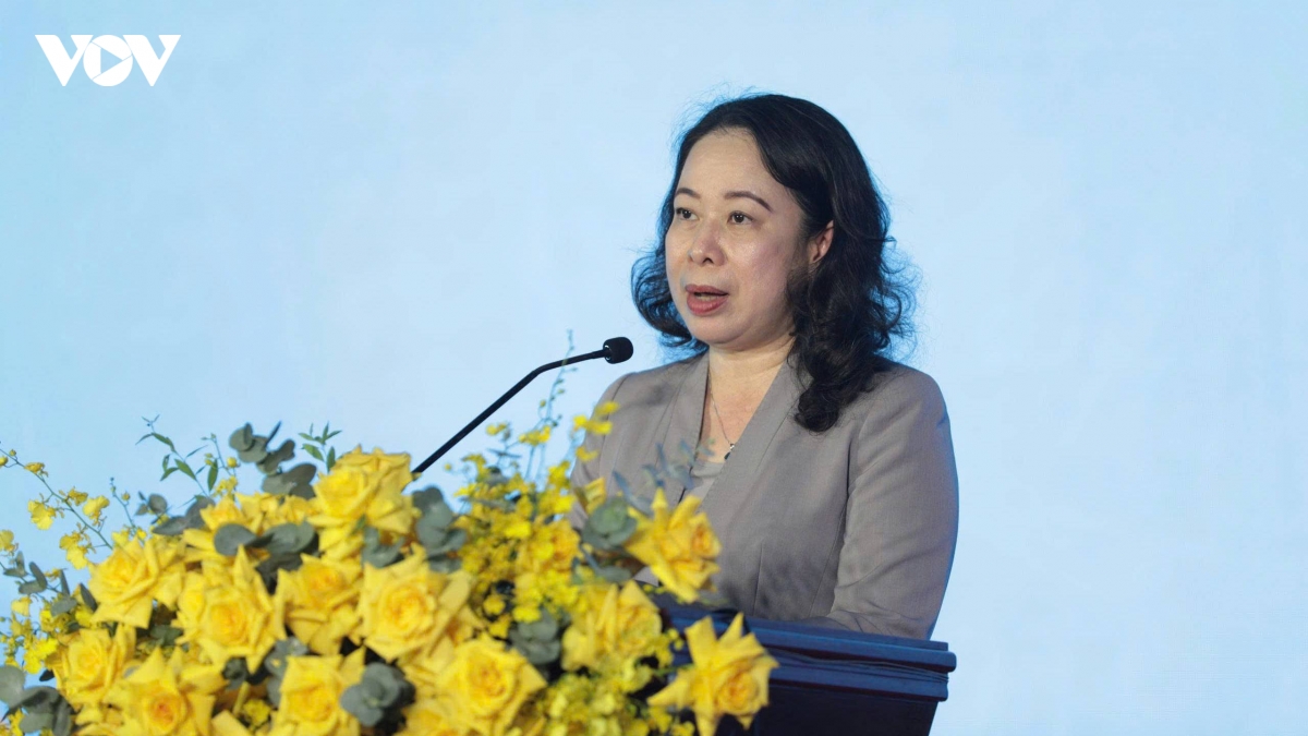pho chu tich nuoc vo thi Anh xuan du ngay hoi toan dan bao ve an ninh to quoc hinh anh 1